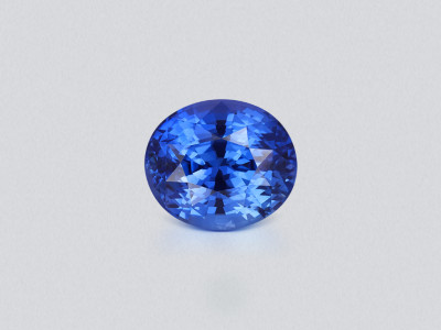 Blauer saphir im ovalschliff 4,04 karat, Sri Lanka photo