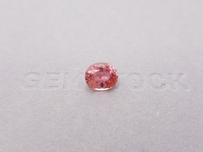 Orange-pink oval cut tourmaline 2.82 ct photo
