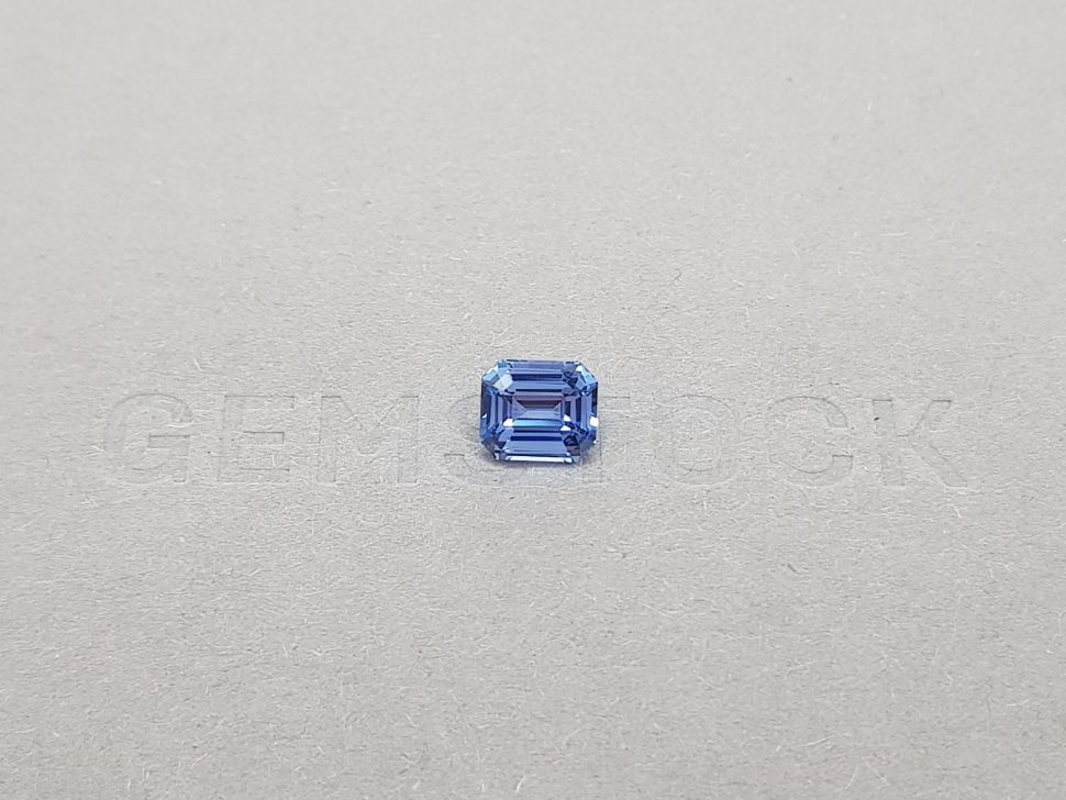 Blue sapphire octagon cut 1.57 ct, Sri Lanka Image №1