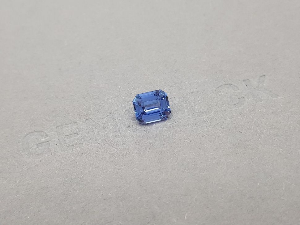 Blue sapphire octagon cut 1.57 ct, Sri Lanka Image №2