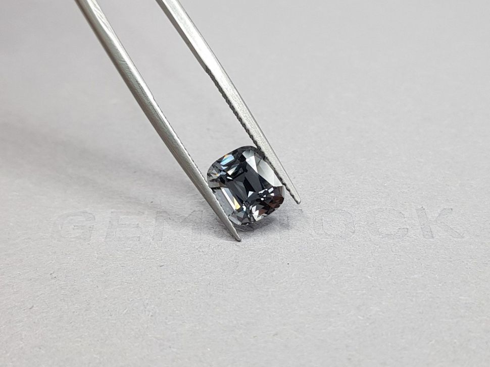 Cushion cut gray spinel 3.35 ct Image №4