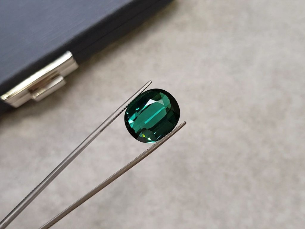 Tourmaline indicolite oval cut 18.28 ct, Afghanistan Image №3