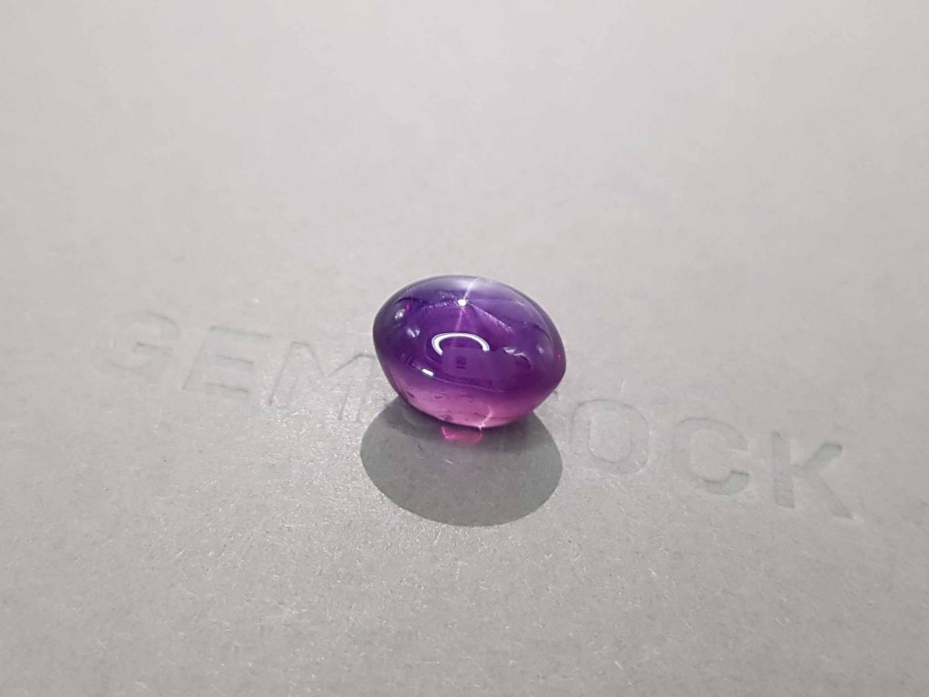 Unheated violet star sapphire from Sri Lanka 11.07 ct Image №3