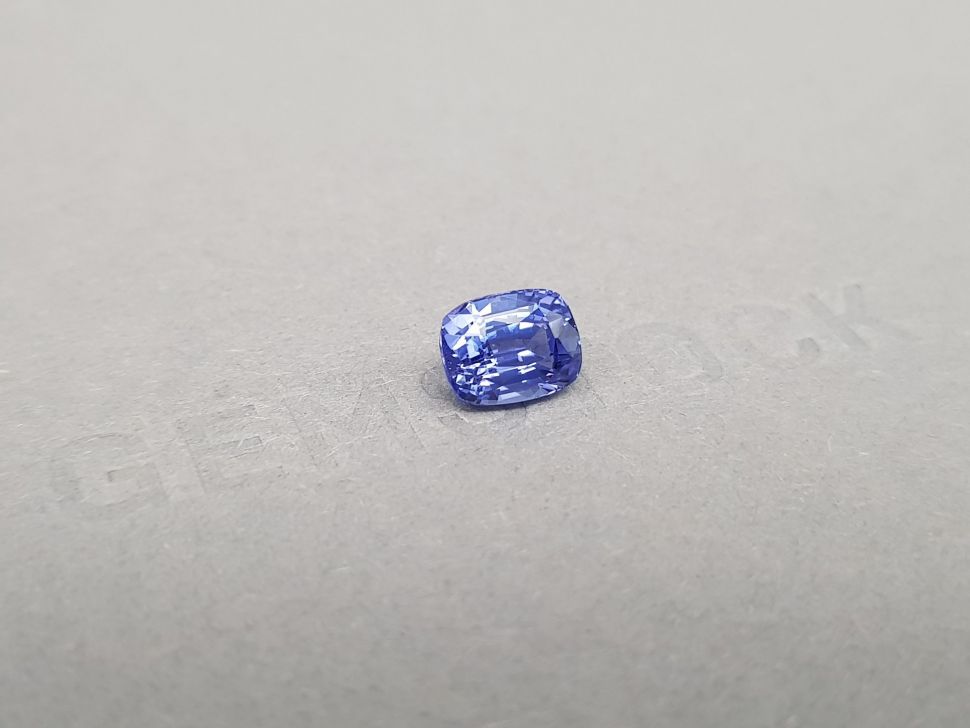Cushion-cut unheated blue sapphire 2.24 ct, Sri Lanka Image №2