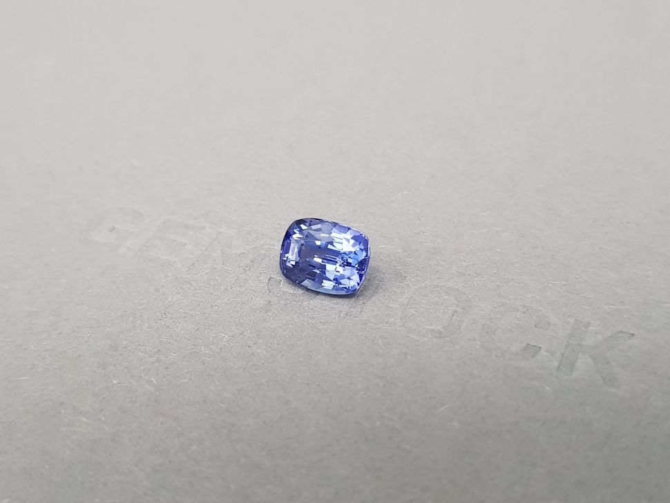 Cushion cut unheated blue sapphire 2.24 ct, Sri Lanka Image №3