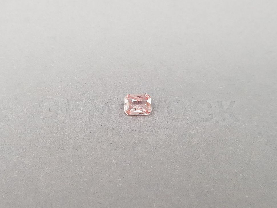 Unheated radiant-cut Padparadscha sapphire 1.12 ct, Sri Lanka Image №1