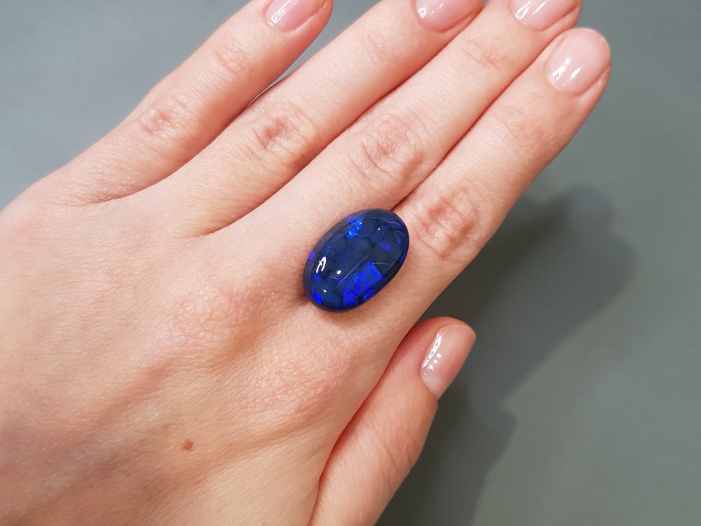 Gran cabujón de ópalo australiano tallado 13,09 quilates Image №2