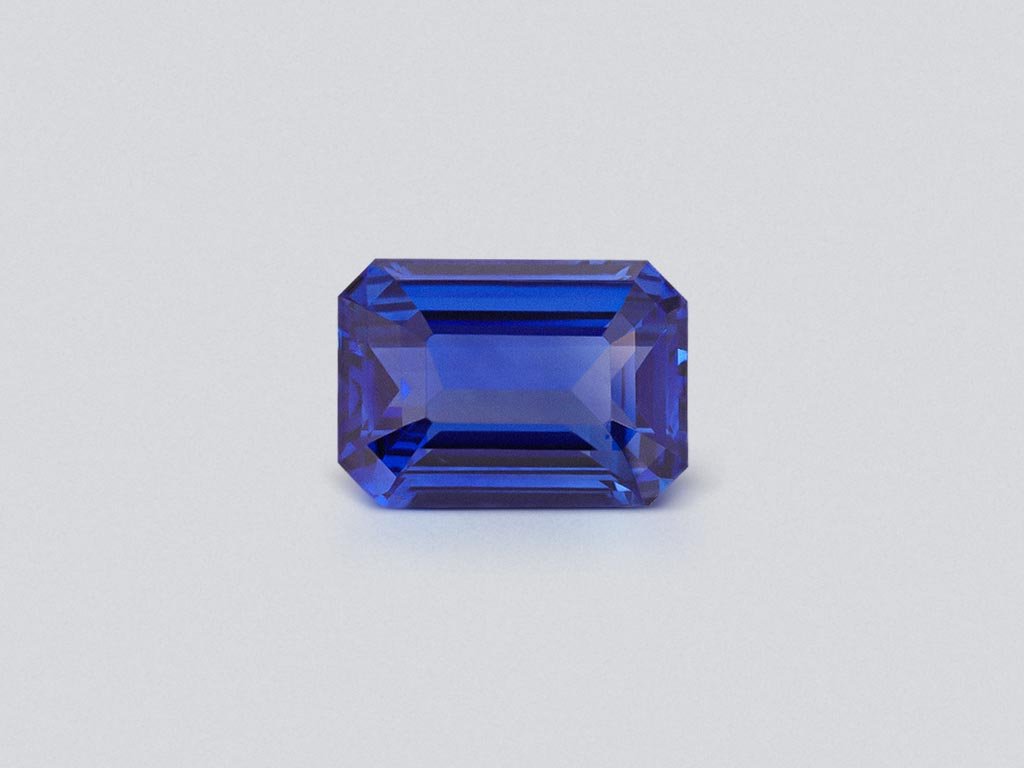Grand saphir bleu royal taille octogonale 10,02 carats, Sri Lanka Image №1