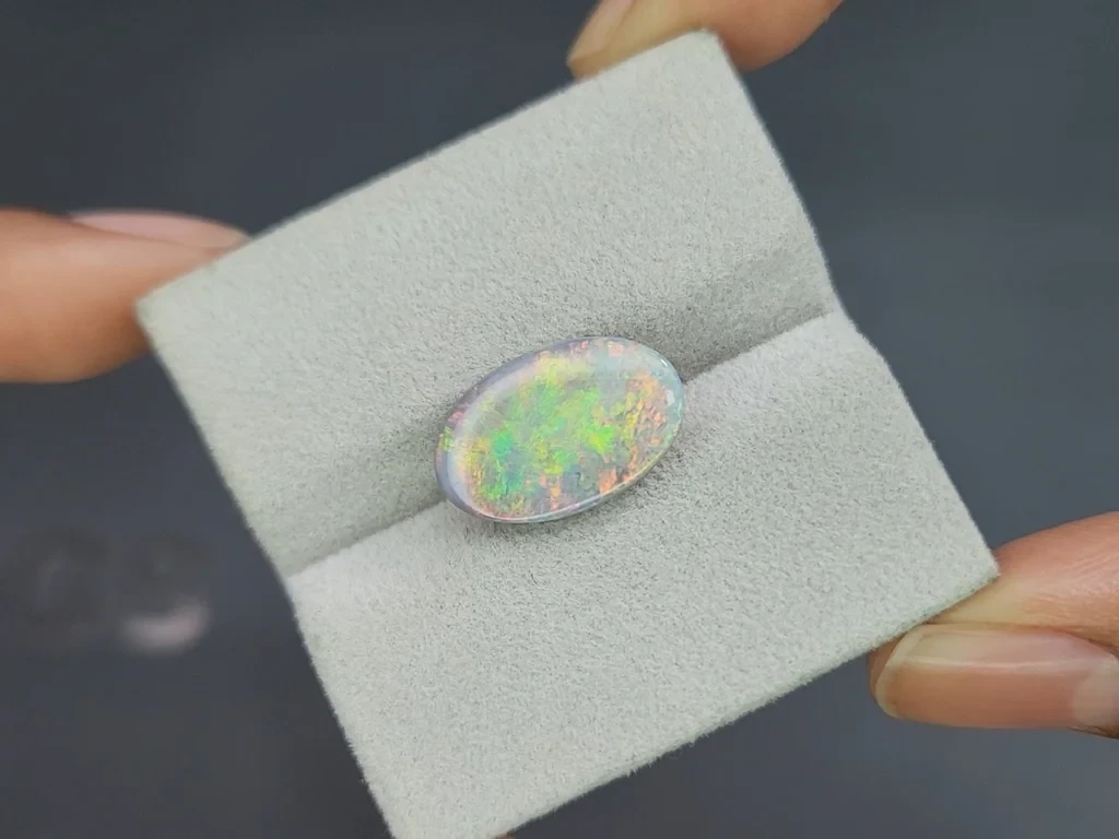 Opal oval cut 6.89 carats, Australia Image №4