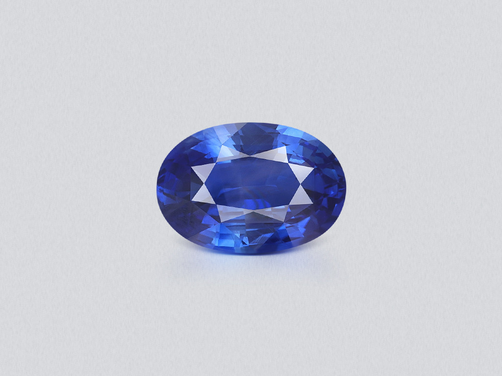 Blue sapphire oval cut 2.01 carats, Sri Lanka Image №1