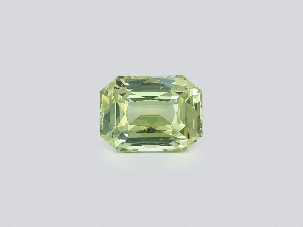 Vanadium bearing chrysoberyl  radiant cut 1.61 carats, Sri Lanka Image №1