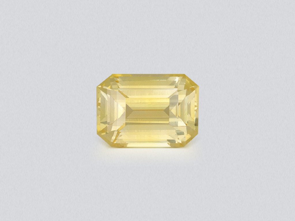 Ein leuchtend gelber saphir im oktagon-schliff 1.64  karat, Sri Lanka Image №1