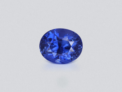 Unbehandelter blauer saphir im oval schliff 3,09 karat, Sri Lanka photo