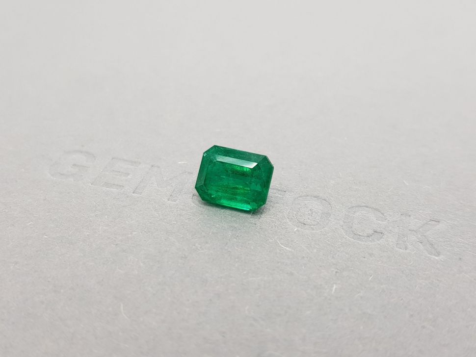 Octagon cut Zambian emerald 2.68 ct Image №3