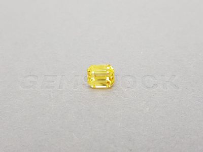 Octagon yellow sapphire 3.53 ct, Sri Lanka photo