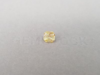 Unheated radiant-cut yellow sapphire 2.54 ct, Sri Lanka photo