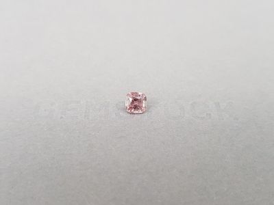 Pastel pink cushion cut spinel 0.78 ct from Burma photo