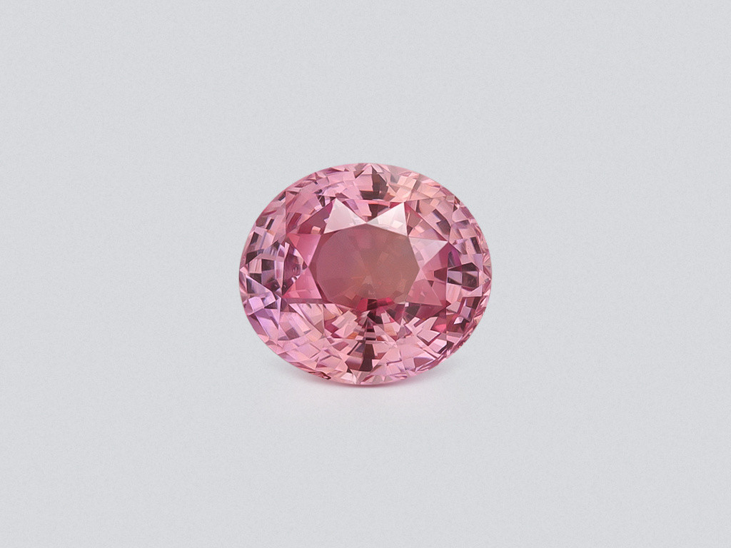 Zafiro Padparadscha de talla ovalada sin calentar de 2,05 quilates, Madagascar Image №1