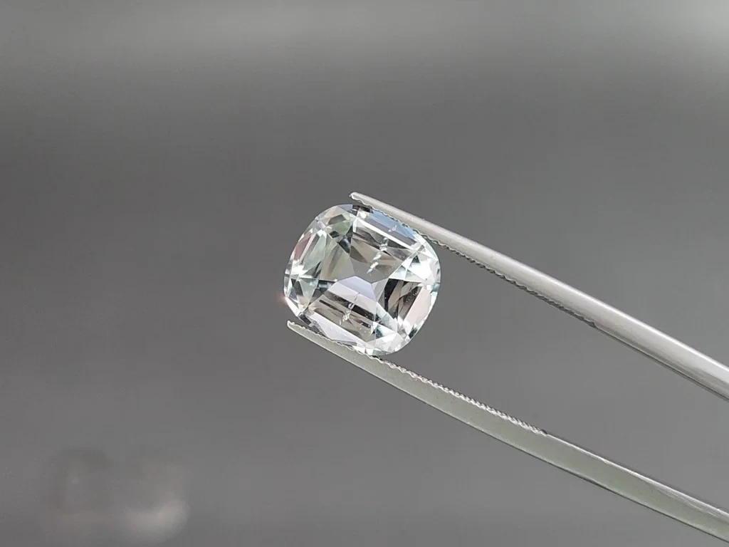 Set of aquamarines cushion cut 9.90 carats, Madagascar Image №3