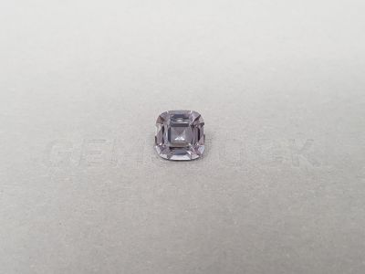 Cushion cut steel color spinel from Burma 3.46 ct photo