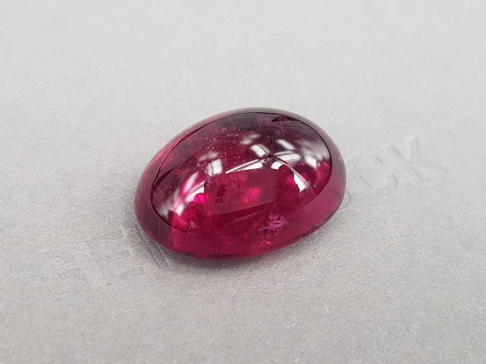 Intense pink cabochon-cut rubellite 39.77 carats Image №2