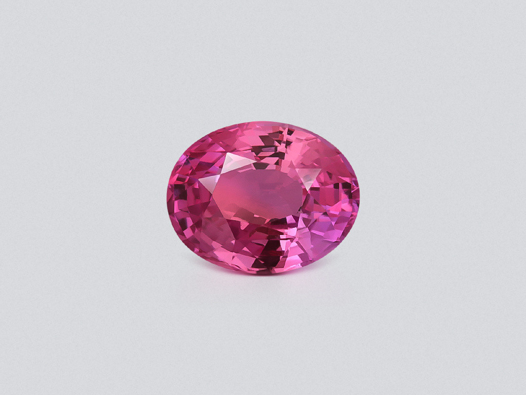 Zafiro Padparadscha de talla ovalada de 1,62 quilates, Sri Lanka Image №1