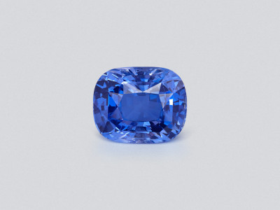 Large unheated sapphire Cornflower Blue cushion cut 18.32 carats, Sri Lanka photo