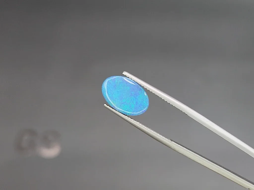 Opal oval cut 2.48 carats, Australia Image №3