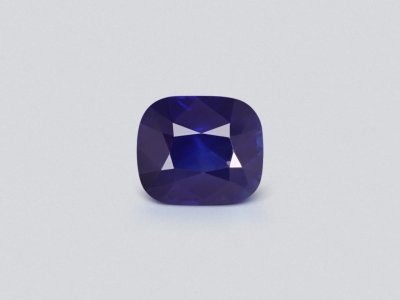Blue sapphire cushion cut 4.06 carats, Sri Lanka photo
