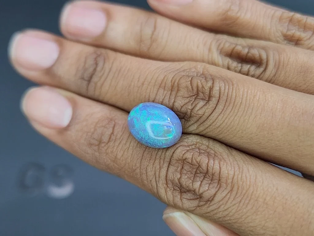 Opal oval geschliffener 6,26 karat, Australien Image №2