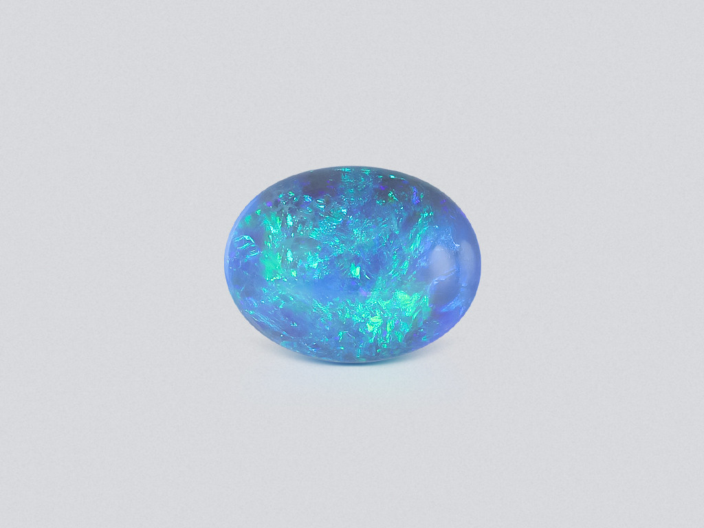 Opal oval geschliffener 6,26 karat, Australien Image №1