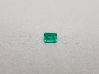 Bluish green Colombian emerald 1.17 ct photo