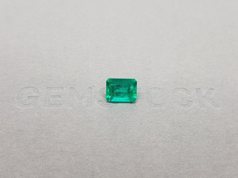 Bluish green Colombian emerald 1.17 ct Image №1