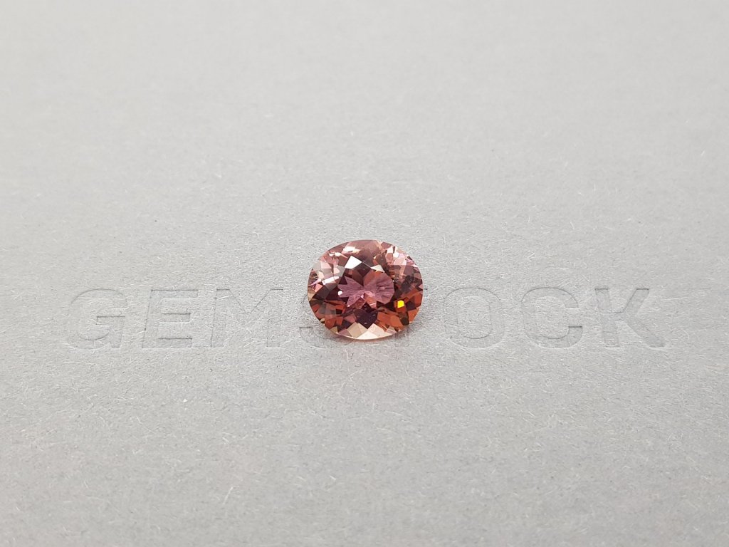Bright pink oval cut tourmaline 2.32 ct, Afghanistan Image №1