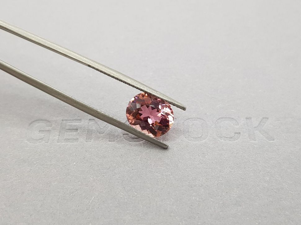 Bright pink oval cut tourmaline 2.32 ct, Afghanistan Image №4