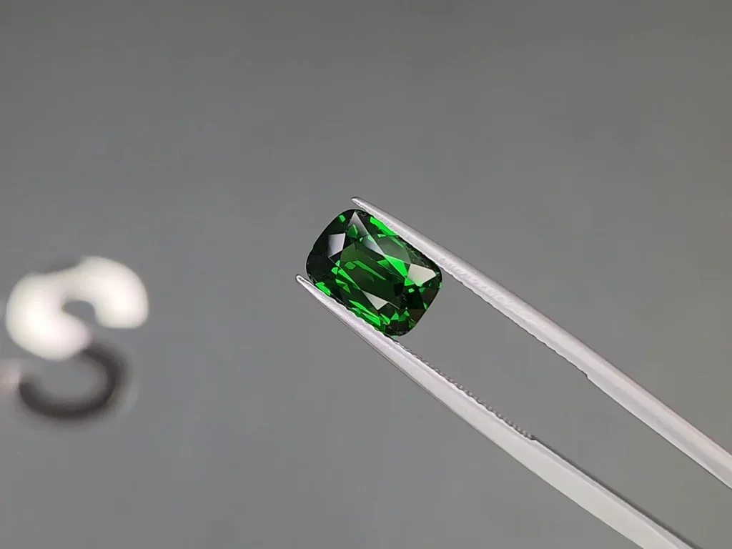 Granate tsavorita verde talla cojín 3,04 quilates, Tanzania  Image №3