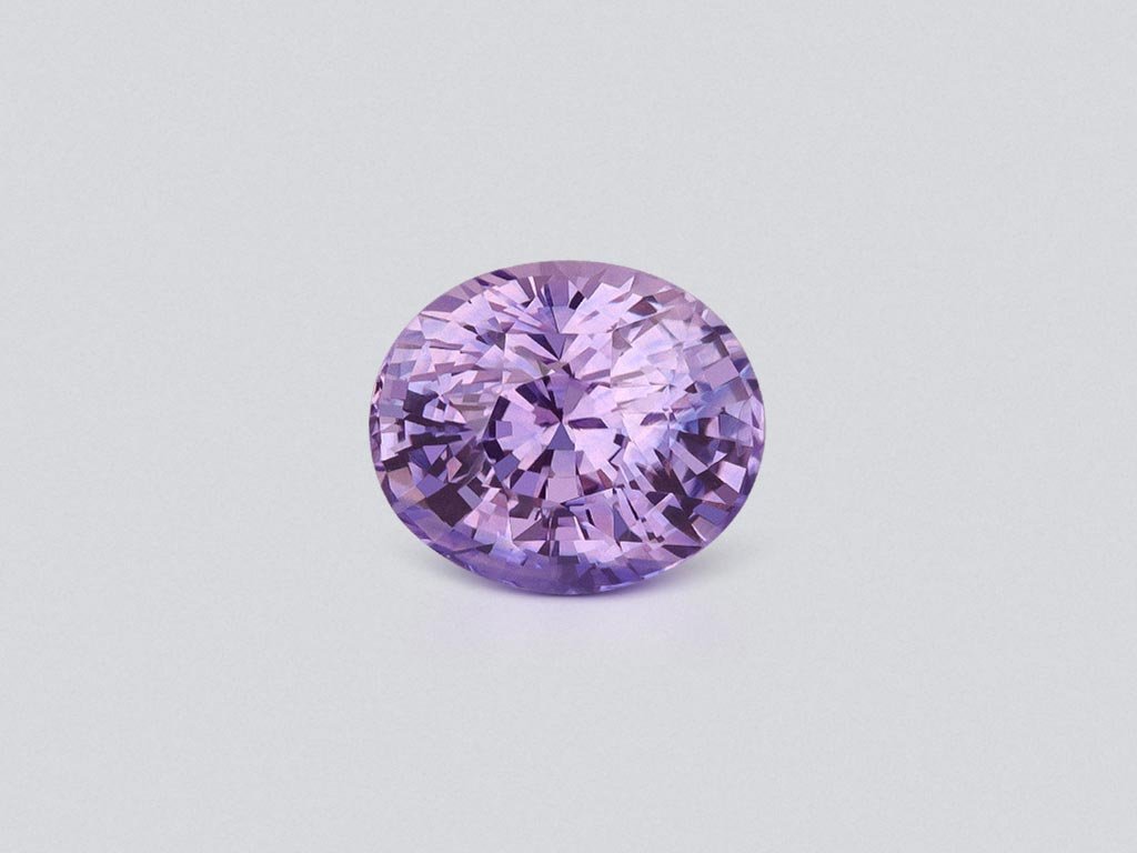 Saphir lavande taille ovale de 2,51 carats, Sri Lanka Image №1