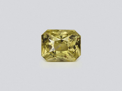 Crisoberilo amarillo verdoso talla radiante de 1,53 quilates, Sri Lanka photo