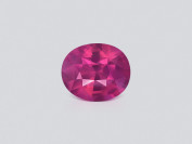 Saphir rose vif rutile effet soie non chauffé 1,13 ct Sri Lanka