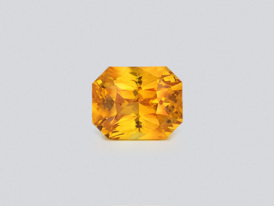 Yellow sapphire radiant cut 1.53 carat, Sri Lanka photo