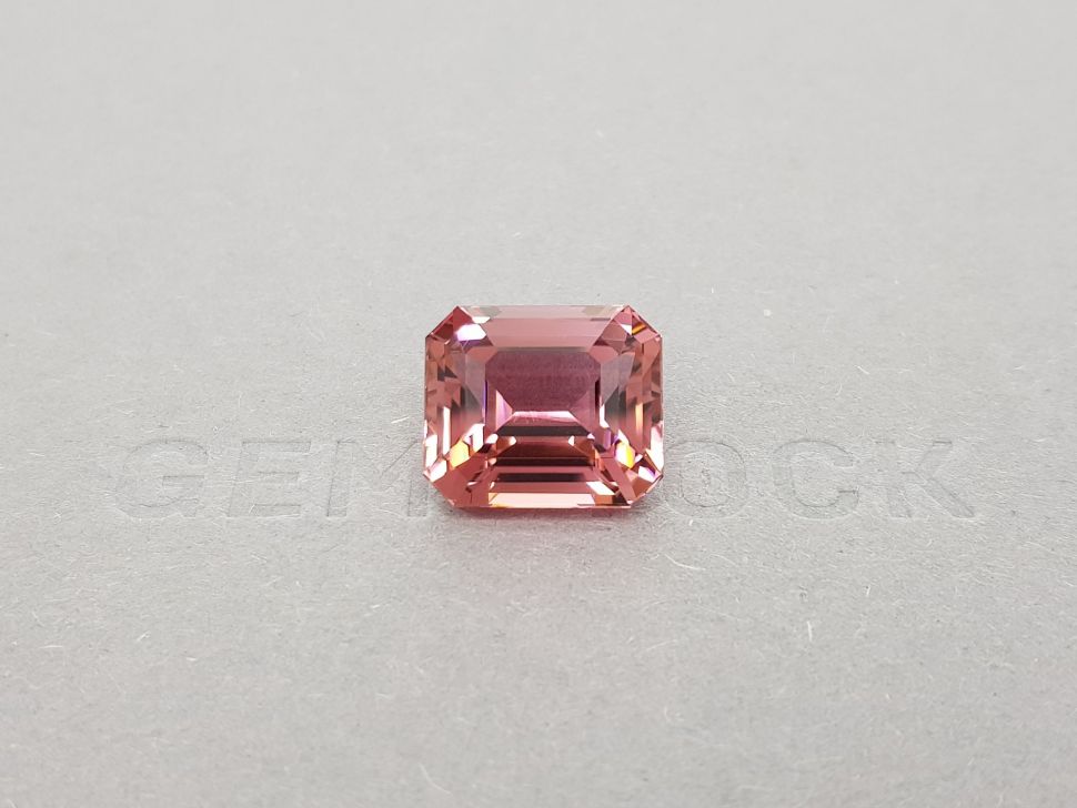 Large octagon cut pink tourmaline 11.73 ct, Mozambique Image №1
