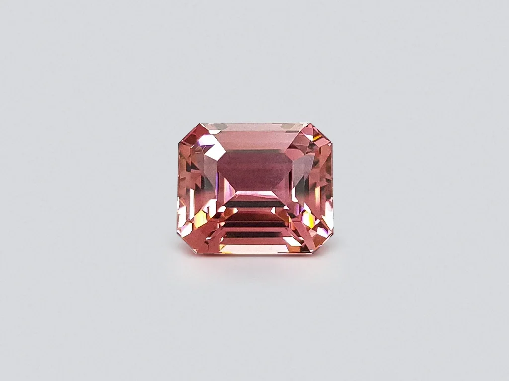 Grande tourmaline rose taille octogonale 11,73 ct, Mozambique Image №1