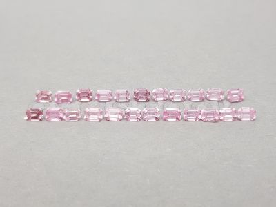 Octagon-cut pink spinel set 4.84 ct, Tanzania photo