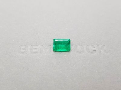 Vivid Green colombian emerald 2.09 ct in octagon cut photo