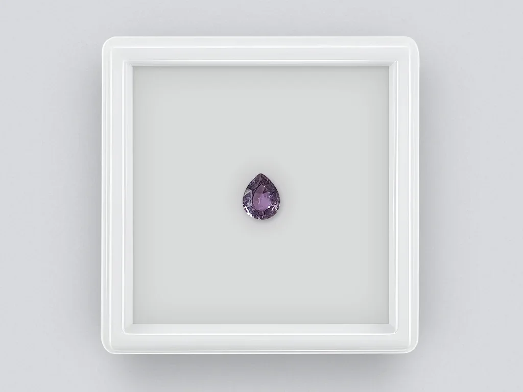 Pear cut sapphire 0.64 carats, Madagascar Image №1