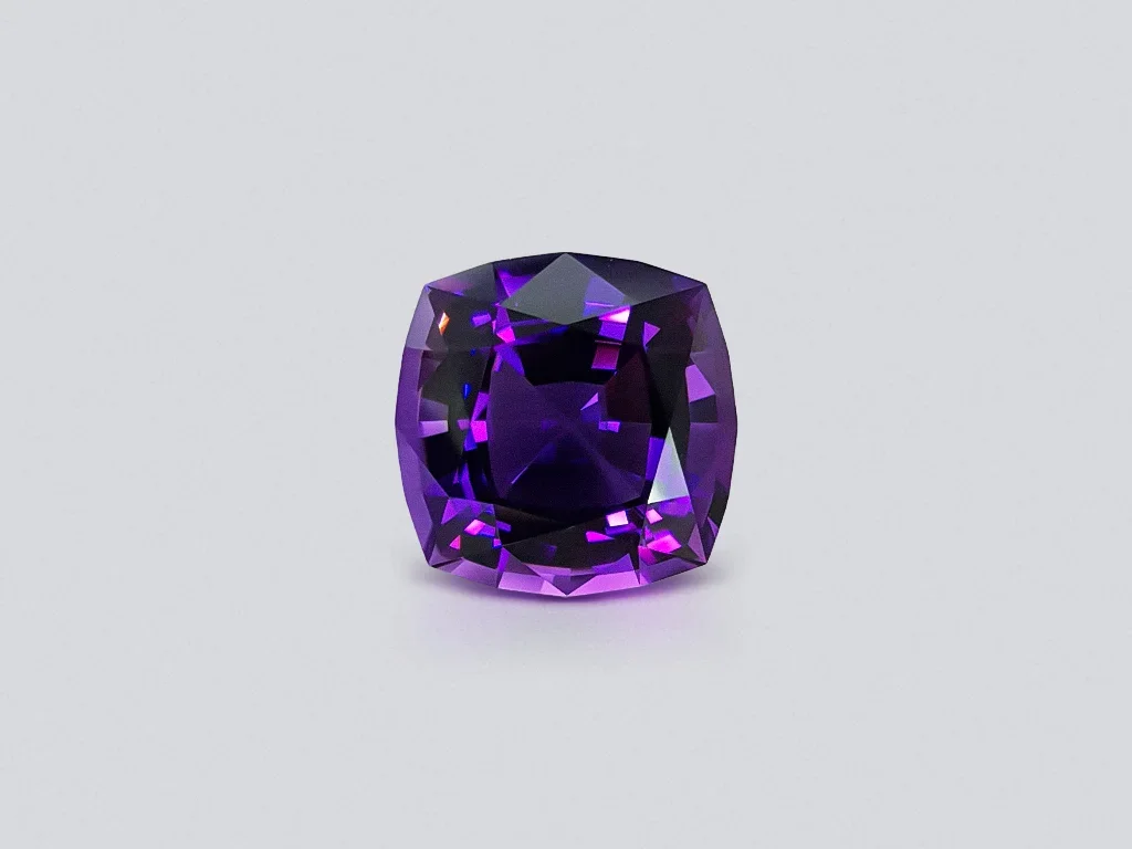 Large rich cushion-cut amethyst 22.98 carats, Brazil Image №1