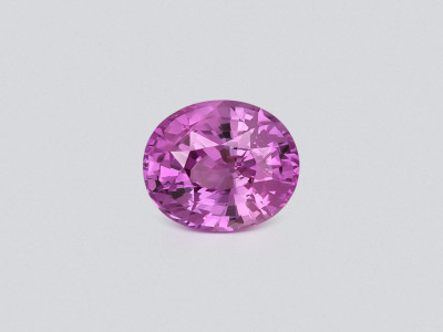 Unbeheizter rosa saphir im ovalschliff 2,05 carats, Sri Lanka photo