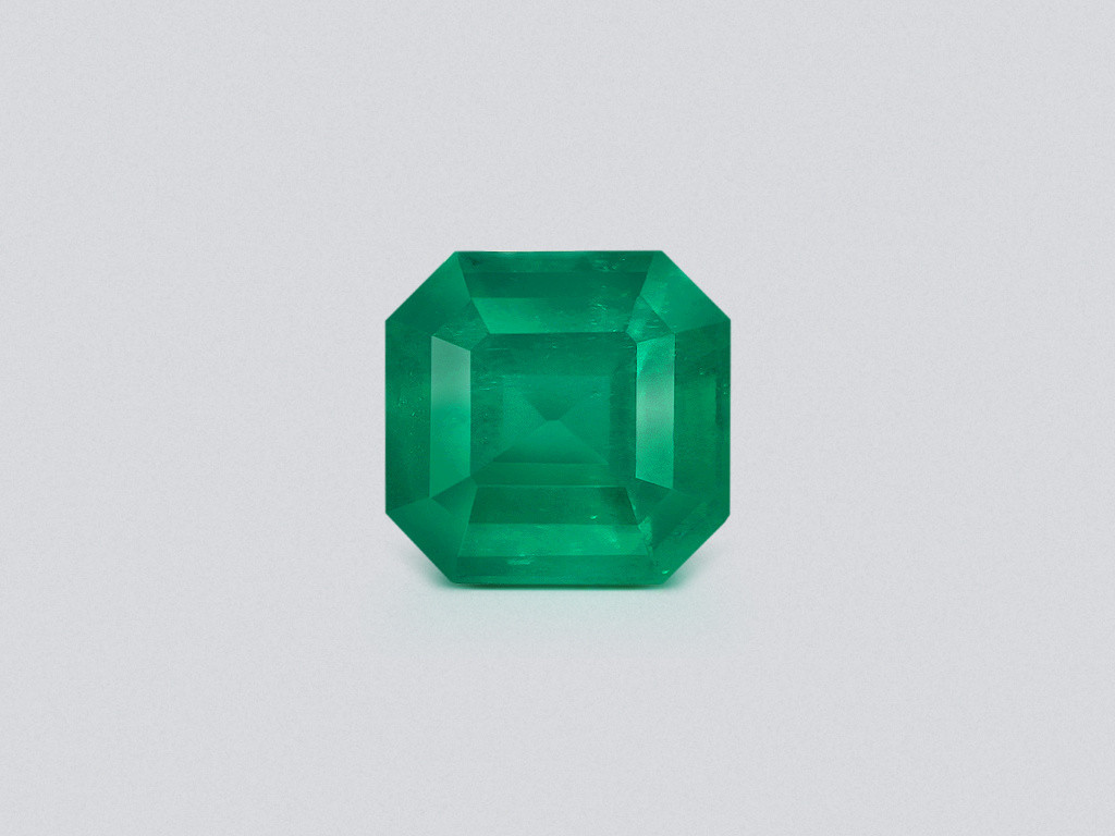 Emerald Vivid green octagon cut 4.41 carats, Colombia Image №1