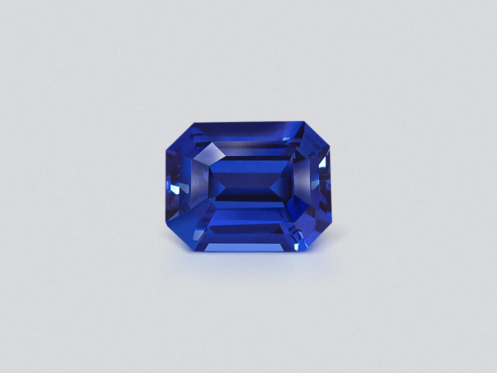 Zafiro azul de talla octogonal de 1,54 quilates, Sri Lanka Image №1