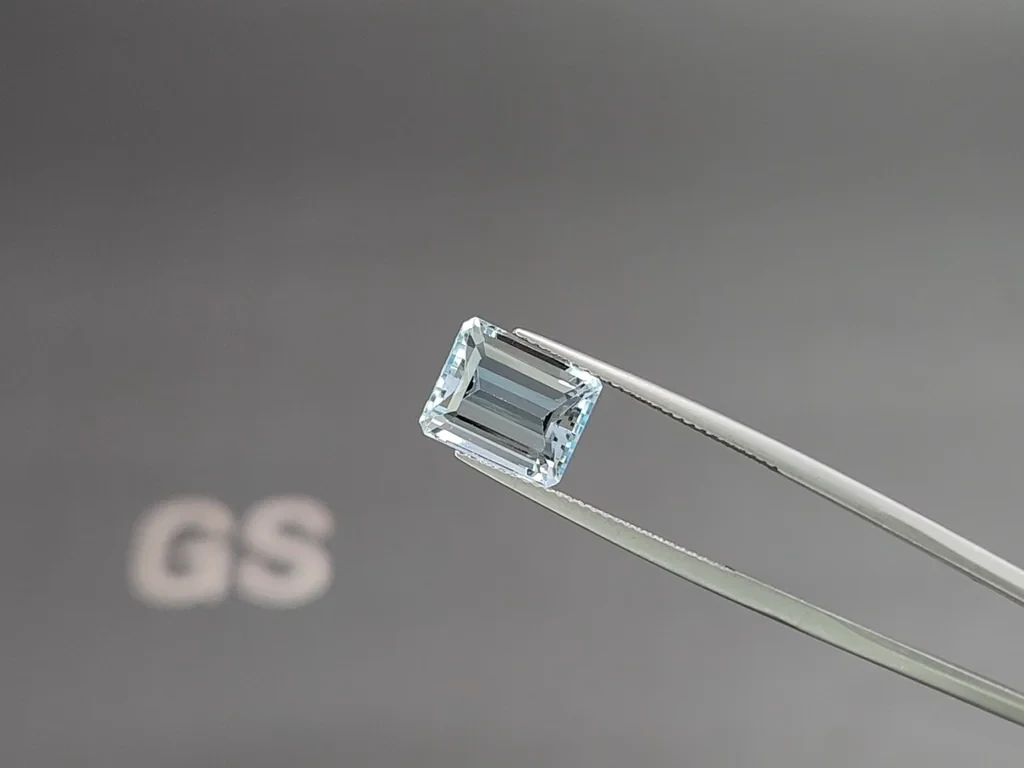 Aguamarina talla octogonal de 3,98 quilates, Madagascar  Image №3